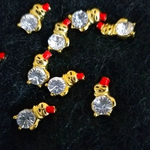 Mini Snowmen for Crafts